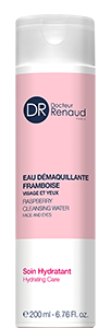 Eau demaquillante framboise